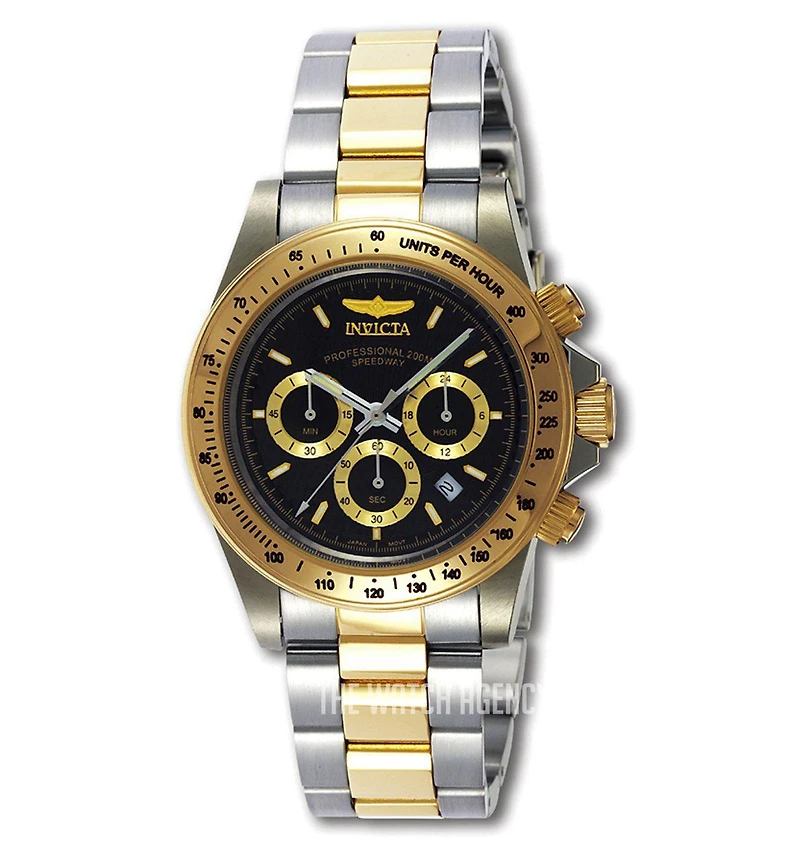 Invicta Men's 35723 Pro Diver Automatic 3 Hand Gold Dial Watch