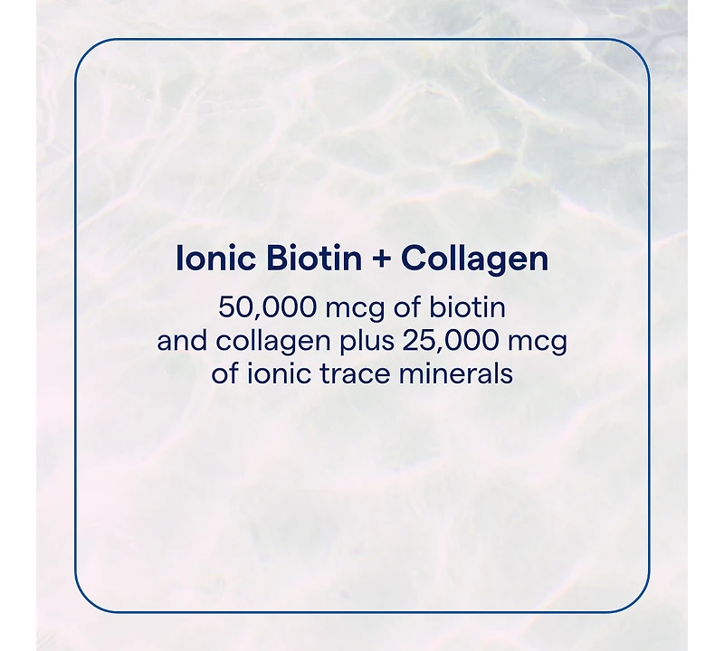 Trace Minerals Liquid Ionic Biotin + Collagen (75,000mcg) | Bioavailable with Full Spectrum Ionic Supports Hair, Skin & Nails | Natural Strawberry Man