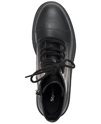 Style & Co Women's Zaharaa Platform Lace-Up Boots