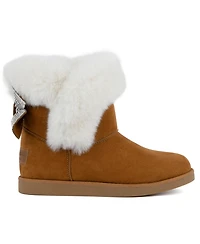 Juicy Couture Women's Krazey Kute Embellished Cold Weather Cozy Pull-On Boots