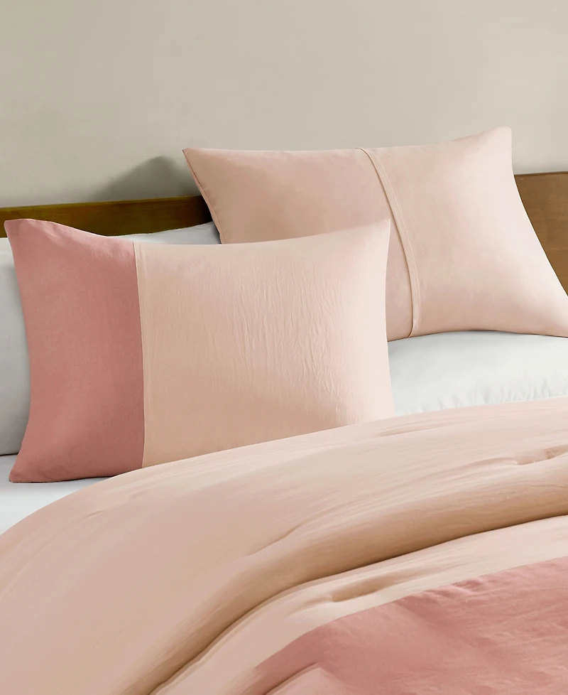 510 Design Miro Soft Washed Color Block 2-Pc. Comforter Set, Twin/Twin Xl