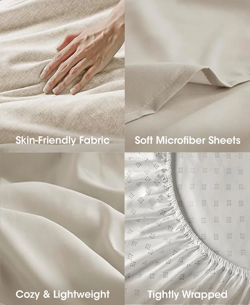 510 Design Camden Chambray 5-Piece.Comforter Set, Twin/Twin Xl