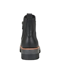 Earth Women's Yonder Waterproof Ruched Lug Sole Booties