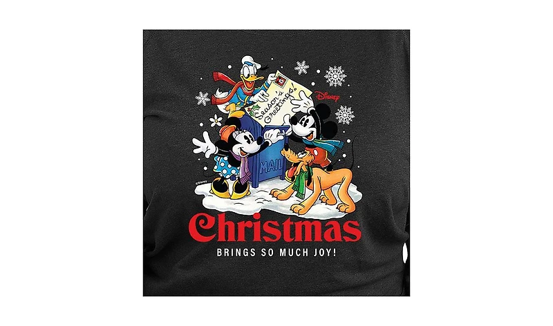 Hybrid Apparel Plus Size Disney Christmas Graphic Pullover T-shirt