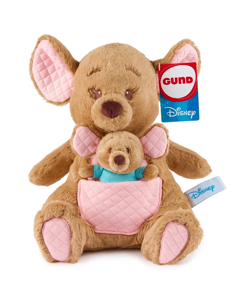 Gund Disney Official Kanga and Roo Oh So Snuggly Plush