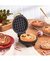 Dash Reindeer Mini Waffle Maker