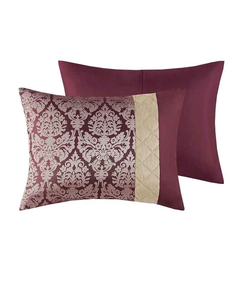 Madison Park Lily Jacquard 6-Pc. Comforter Set, King/California King