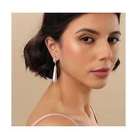 Sohi Women's Elongated Drop Earrings