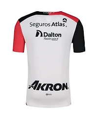 Charly Men's White/Black Club Atlas 2024/25 Away Authentic Jersey