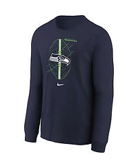 Nike Toddler College Navy Seattle Seahawks Icon Long Sleeve T-Shirt