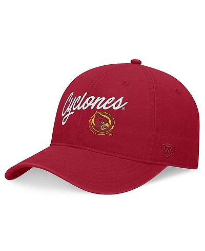 Top of the World Men's Cardinal Iowa State Cyclones Heritage CeeCee Adjustable Hat