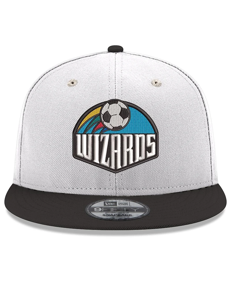 New Era Men's White Sporting Kansas City 2024 Jersey Hook 9FIFTY Snapback Hat