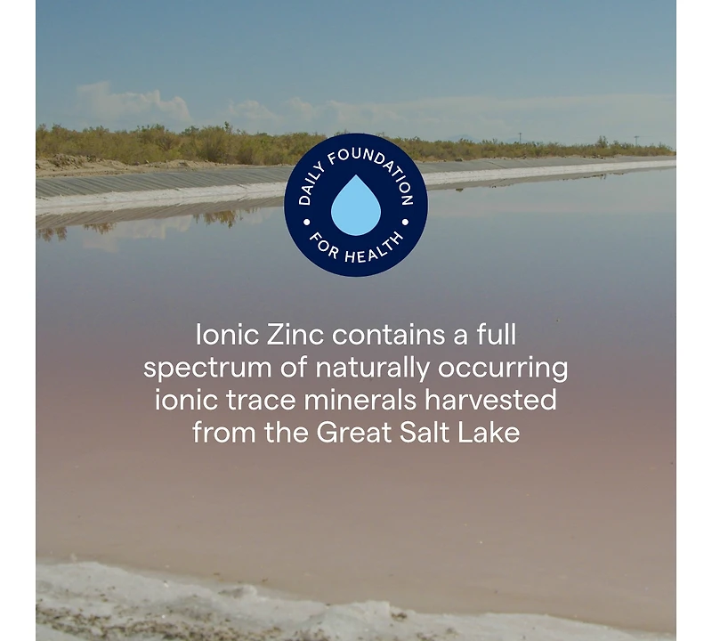 Trace Minerals Ionic Zinc - Immune System Support Supplement - Essential Mineral Supplement with Magnesium, Copper & Chloride