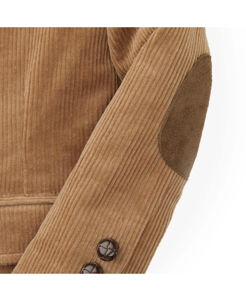 Hope & Henry Baby Boys Corduroy Blazer with Elbow Patches