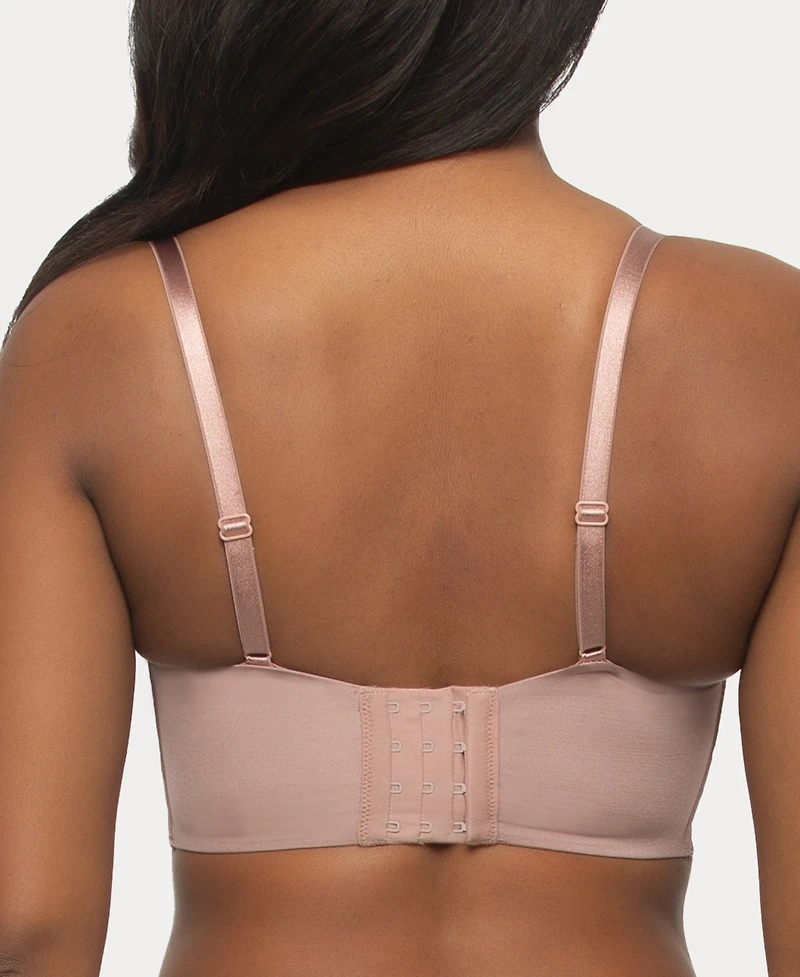 Paramour Women's Siren Lace Demi U-Wire Longline Bra