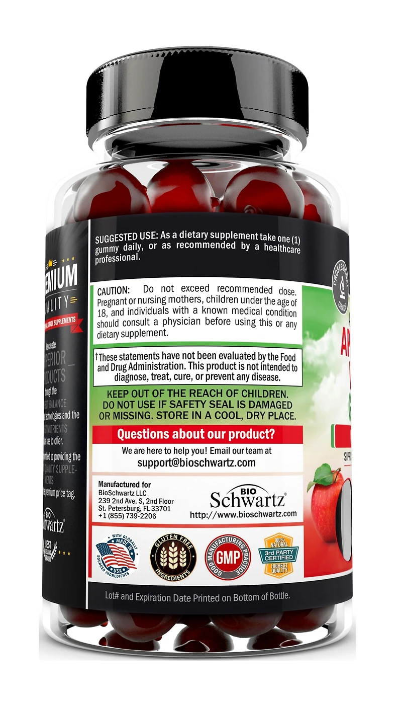 BioSchwartz Apple Cider Vinegar Gummies