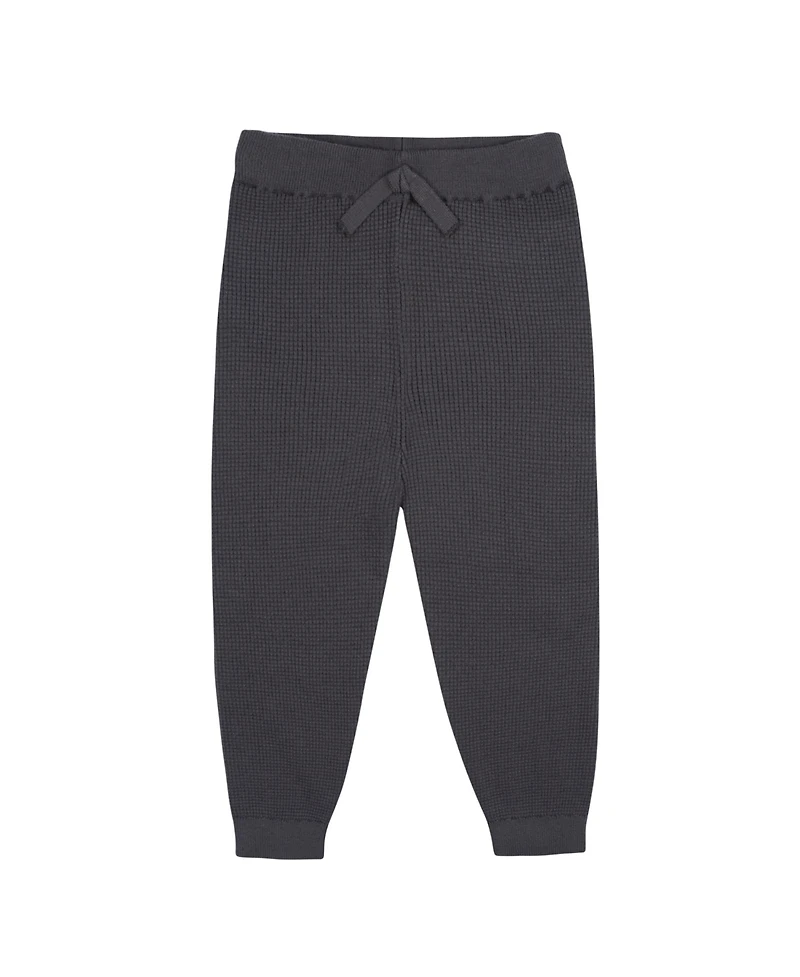 Gerber Toddler Boys Hooded Sweater Top and Pant Knit Set