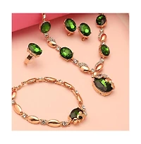 Sohi Women's Oval Jewellery Set