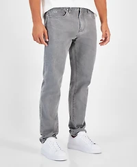 A|X Armani Exchange Men's Slim Fit Light Wash Stretch Jeans