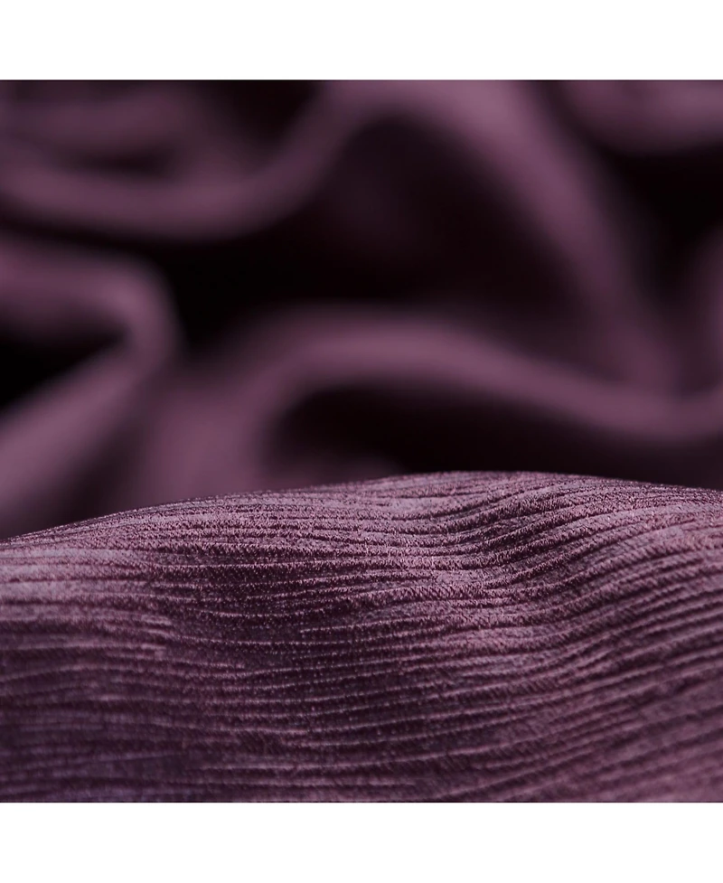 Chanasya Premium 2-Panel Classy Embossed Floral Textured Curtains - Back Tab, Ring Tab for Windows Living Room Bedroom