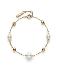 Olivia Burton by the Sea Cultivated Pearl Gold-Plated Bracelet