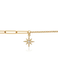 Olivia Burton Women's Celestial Gold-Plated North Star Mismatch Bracelet