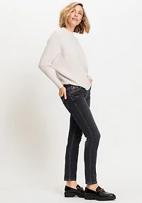 Olsen Women's Dana Fit Slim Leg Dark Washed Jeans