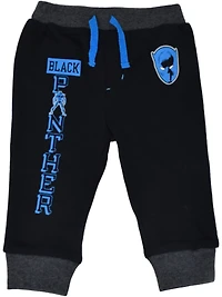Avengers Baby Boys Hulk Black Panther Captain America 4 Pack Jogger Pants Newborn to