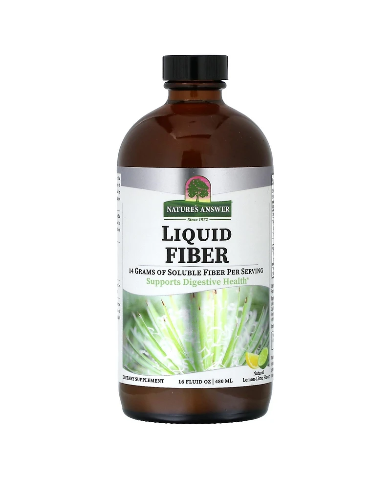 Nature's Answer Liquid Fiber Natural Lemon-Lime