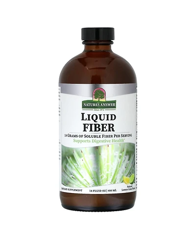 Nature's Answer Liquid Fiber Natural Lemon-Lime