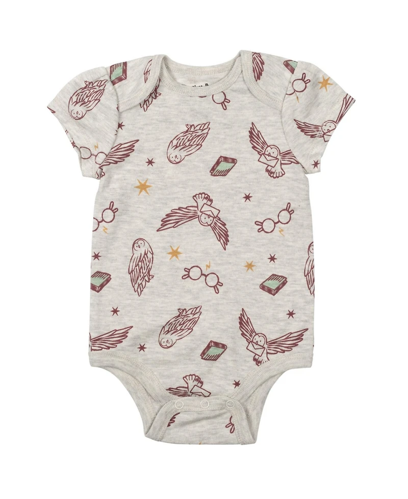 Harry Potter Baby Girls 5 Pack Bodysuits