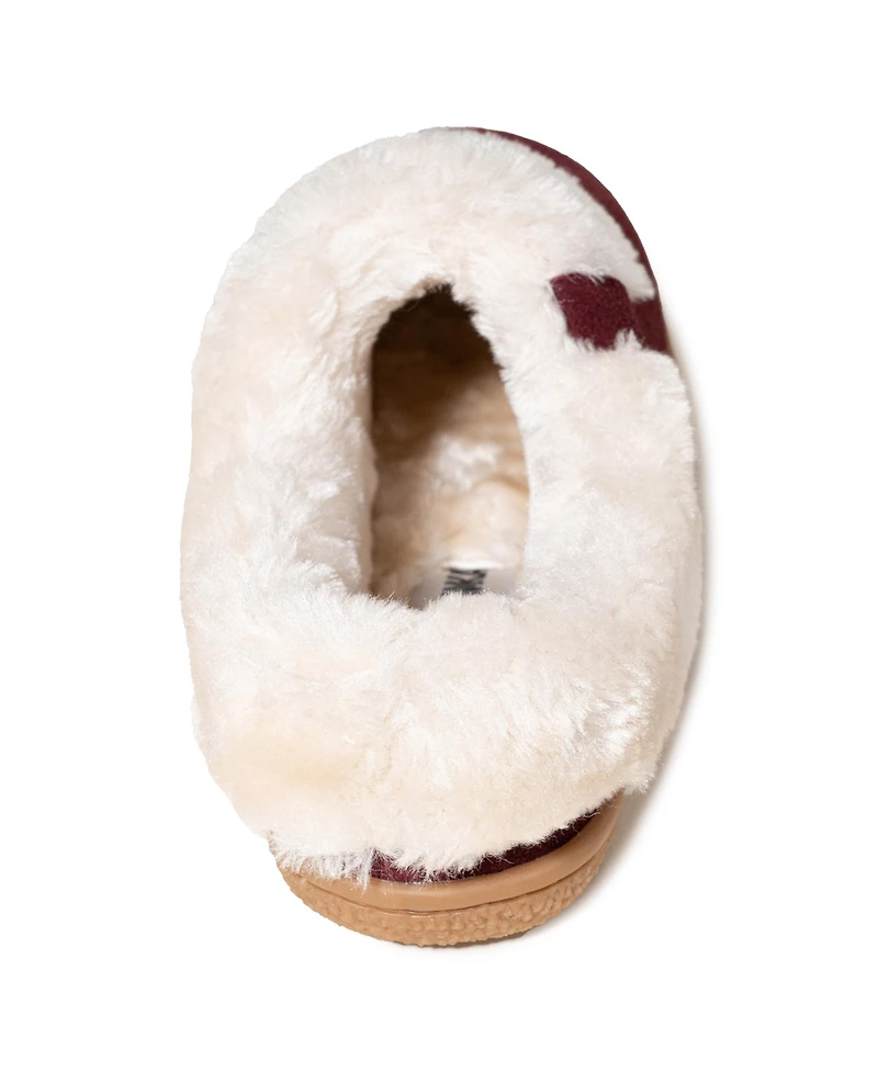 Minnetonka Women's Camp Collar Scuff Slippers