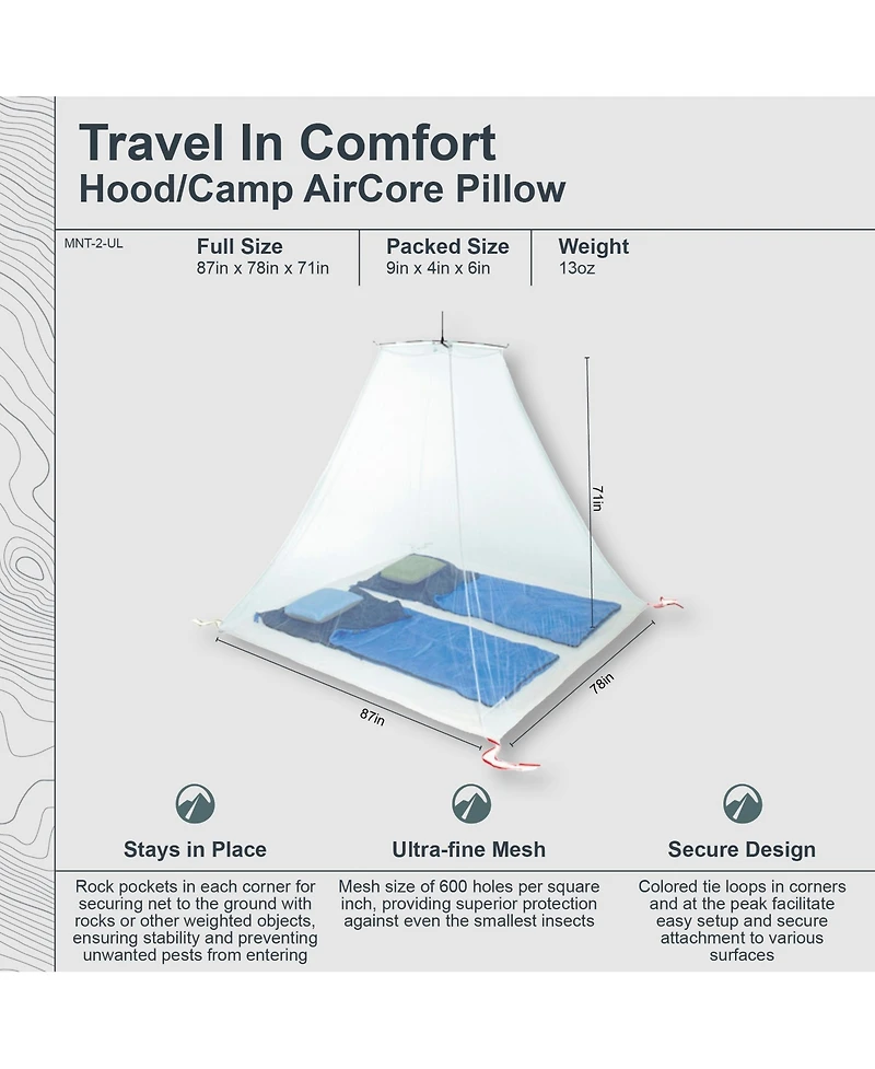 Cocoon - Premium - Travel Net Ultralight - Double