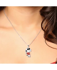 Peanuts Snoopy Joe Cool Red Shirt Pendant Necklace