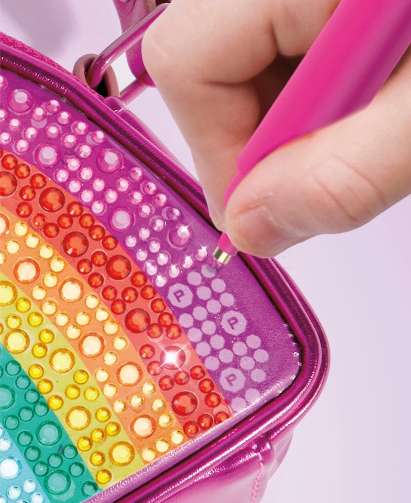 Geoffrey's Toy Box Diy Rainbow Bling Purse Diamond Painting Kit, Created for Macy's