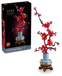 Lego Icons Plum Blossom Flower Decor Display Set for Office Decor 10369 Building Set, 327 Pieces