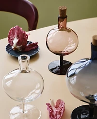 Kosta Boda 9'' Bod Bottle Crystal Glass Vase