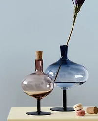 Kosta Boda 9'' Bod Bottle Crystal Glass Vase