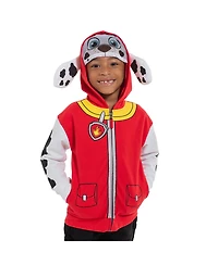 Paw Patrol Toddler Boys Rubble Chase Skye Fleece Zip Up Pullover Hoodie to