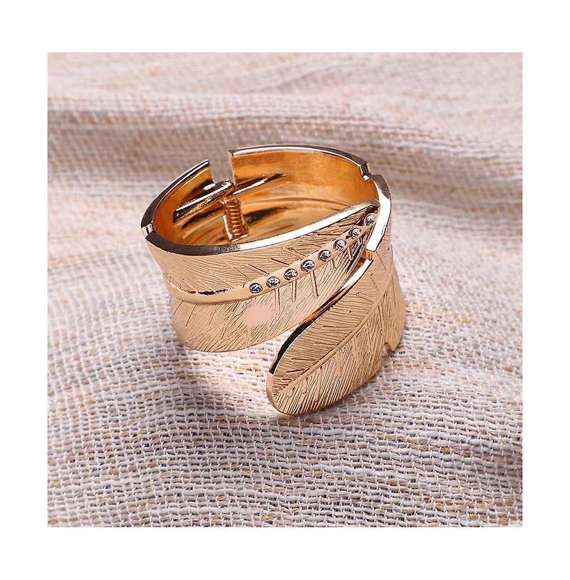 Sohi Women's Foliage Wrap Bracelet