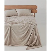 Organic Cotton Favorite Tee Jersey Sheet Set - Queen