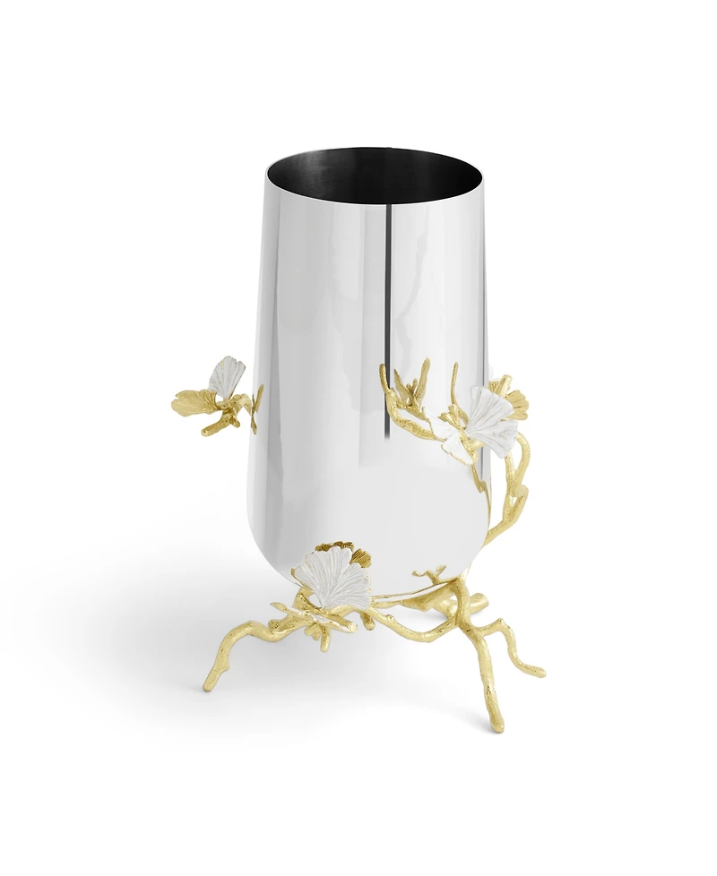 Michael Aram Butterfly Ginkgo Gold Medium Vase