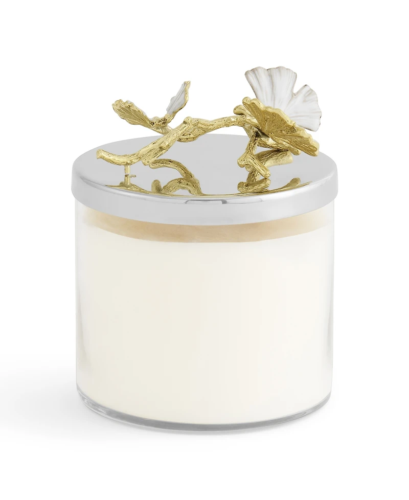 Michael Aram Butterfly Gingko Gold Candle