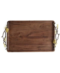 Michael Aram Pinecone Medium Wood Tray