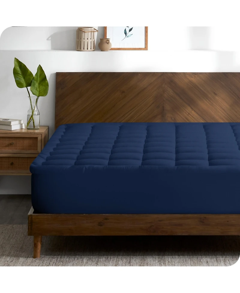 Bare Home Cotton Top Mattress Pad, Twin Xl
