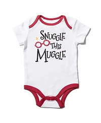 Harry Potter Baby Boys 3 Piece Outfit Set: Cuddly Bodysuit Pants Hat