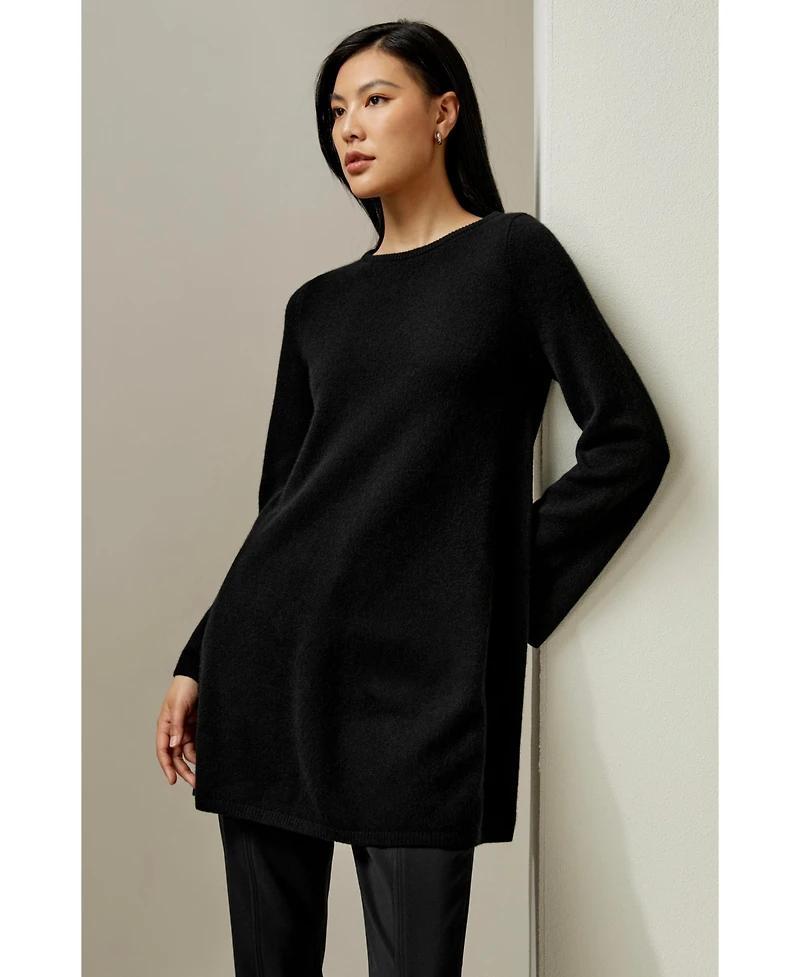 Lilysilk Women's Cashmere Detachable Turtleneck Pullover Sweater