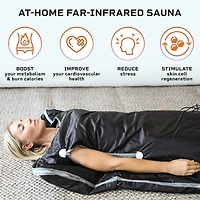LifePro Bioremedy Sauna Blanket – Portable Far Infrared Detox Blanket for Home Relaxation