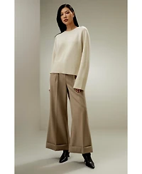 Lilysilk Women's Gelato Wool-Blend Sweater