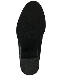 Dkny Women's Toia Lace-Up Zip Block Heel Booties